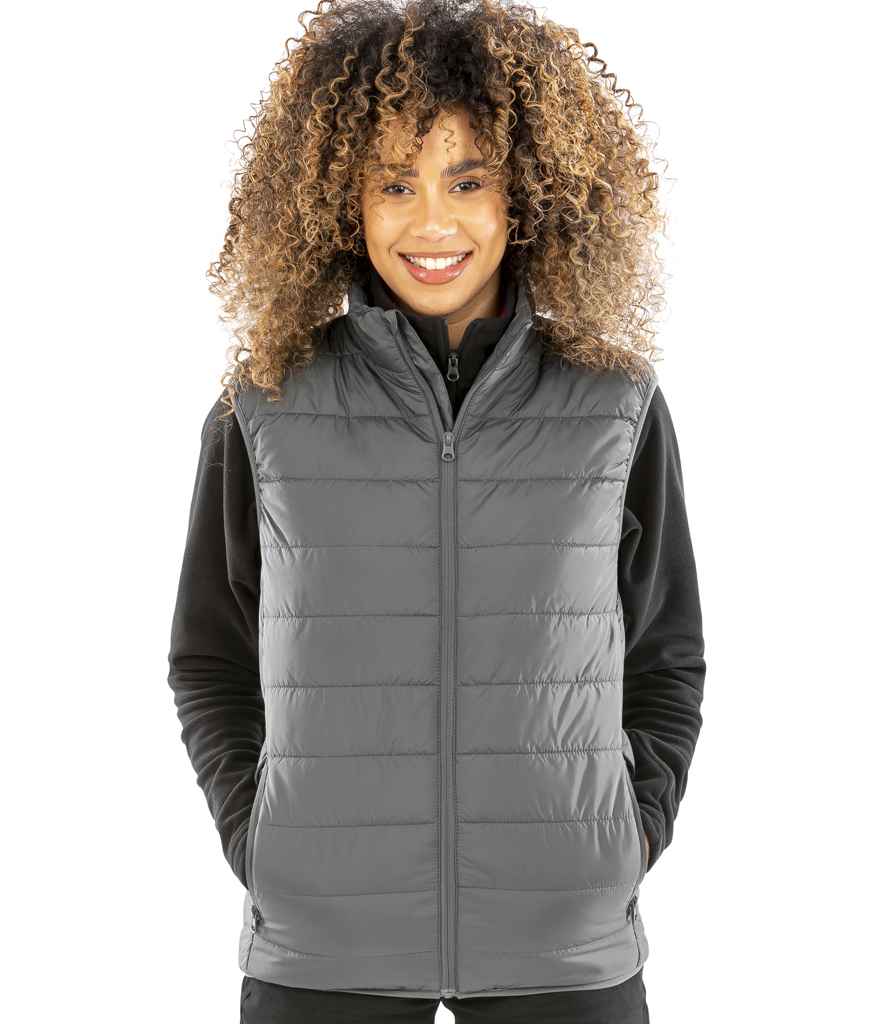 CLORE＋　Mode Barrel Gilet【Gray】 CODE-ZERO Puffer Vest Women Monte Baldo Orange S | CODE-ZERO